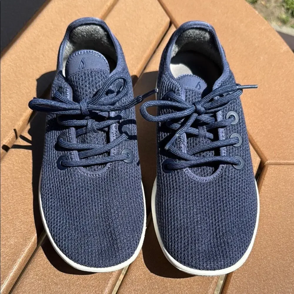 Allbirds Men’s Tree Runners Everyday Sneakers Blue Size 9